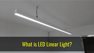 pendant led linear light
